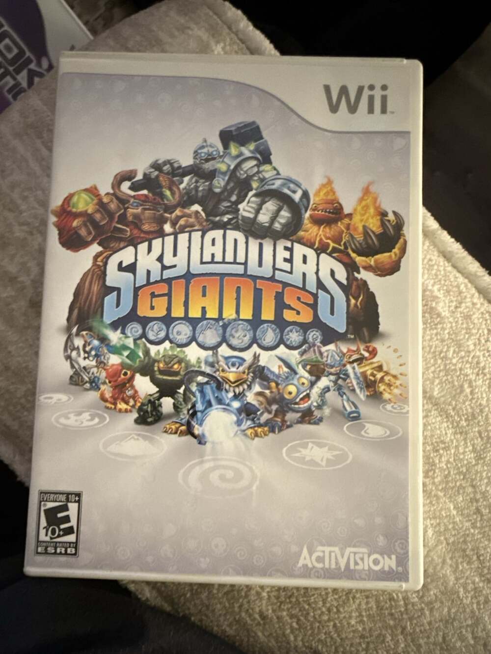 Skylanders Giants Nintendo Wii Game Disc with Case and Manual
